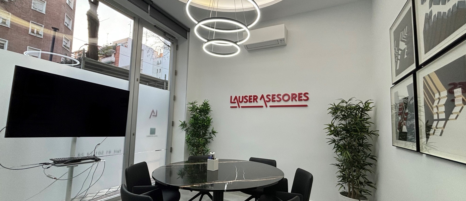 Sala de juntas de Lauser Asesores